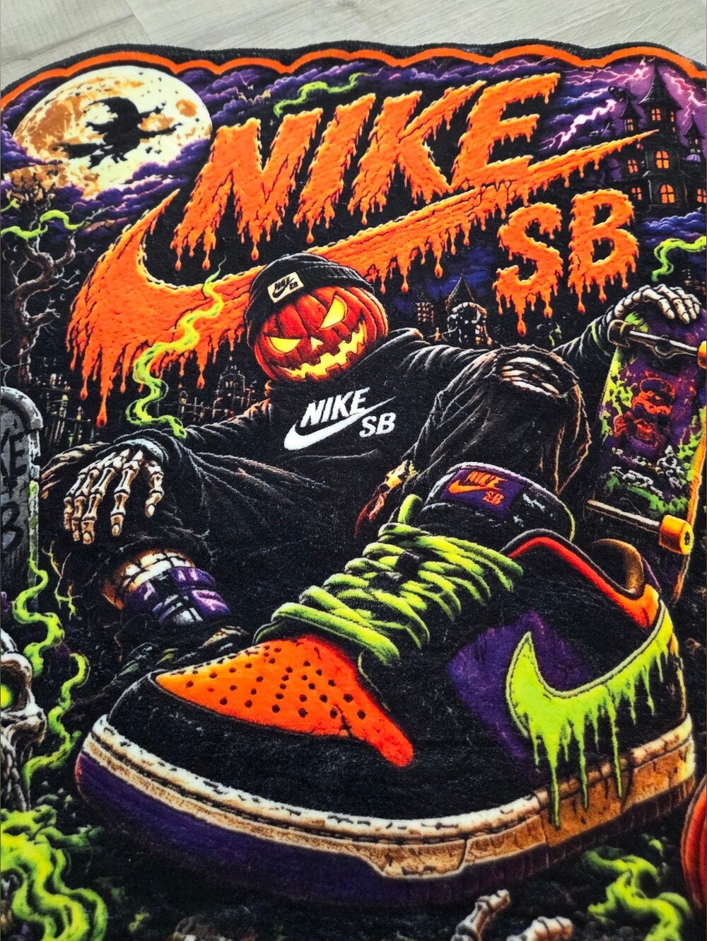 Custom Nike SB Rug - Picture 2 of 3